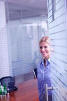 business woman at  office photo