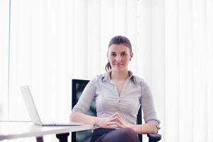 business woman at  office photo