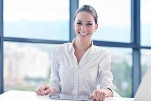 business woman at  office photo