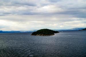 Oslo the capital of Norway from the perspective of the Cruise Terminal photo