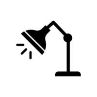 Desk lamp icon vector design templates