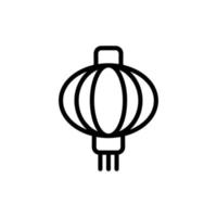 Lampion icon vector design templates