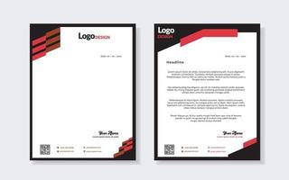 set of modern letterhead template for stationery design all business corporate company. vector format editable A4. for download.