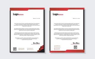 set of modern letterhead template for stationery design all business corporate company. vector format editable A4. for download.