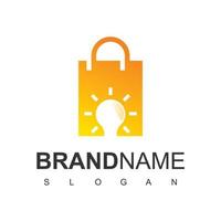 Smart Shopping Logo Design Template vector