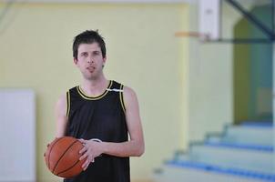 vista del juego de baloncesto foto