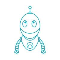 Robot icon vector illustration