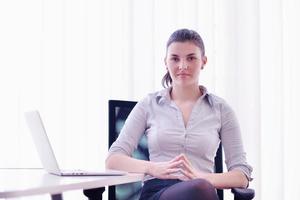 business woman at  office photo