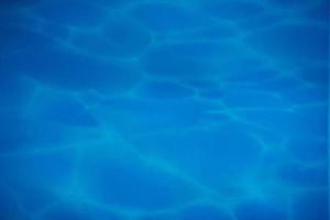 Blue tiles with seawater pattern, background and texture photo