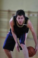 vista del juego de baloncesto foto