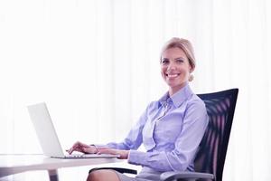 business woman at  office photo