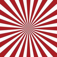 Red and white sunburst background with rays.Sun Rays or sunbeam.Radiating lines.Red star burst.Wallpaper or pattern.Abstract texture for banner.Japan style.Flat design.Vector illustration. vector