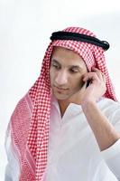 arab business man at bright office photo