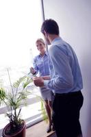 business people in a meeting at office photo