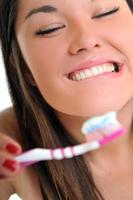 woman dental care photo