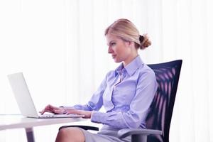 business woman at  office photo