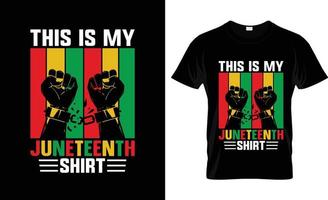 Juneteenth t-shirt design, Juneteenth t-shirt slogan and apparel design, Juneteenth typography, Juneteenth vector, Juneteenth illustration vector