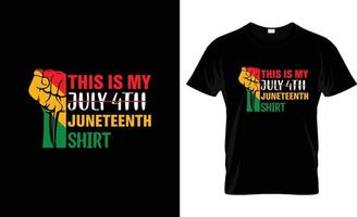 Juneteenth t-shirt design, Juneteenth t-shirt slogan and apparel design, Juneteenth typography, Juneteenth vector, Juneteenth illustration vector