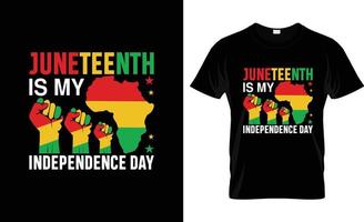 Juneteenth t-shirt design, Juneteenth t-shirt slogan and apparel design, Juneteenth typography, Juneteenth vector, Juneteenth illustration vector