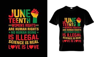 Juneteenth t-shirt design, Juneteenth t-shirt slogan and apparel design, Juneteenth typography, Juneteenth vector, uneteenth illustration vector