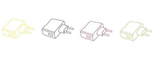 iconos vectoriales de educación establecidos para Internet y educación en línea, recursos de aprendizaje electrónico, cursos en línea distantes, colegios, academias, universidades y escuelas. estilo minimalista de arte lineal. de color negro. vector