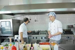 chef preparing food photo