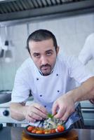 chef preparing food photo