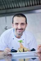 chef preparing food photo