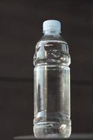 Bottle of purified water. photo