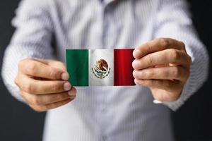 bandera oficial mexicana. foto