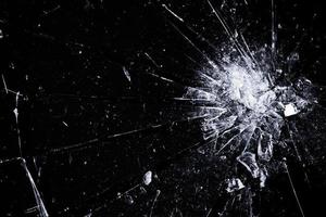 abstract broken glass for overlay textures background photo