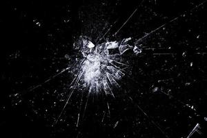 abstract broken glass for overlay textures background photo