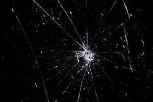 abstract broken glass for overlay textures background photo