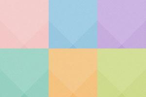 conjunto de patrón de cuadrícula de líneas abstractas modernas sobre fondo de colores pastel vector