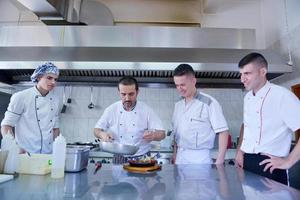 chef preparing food photo