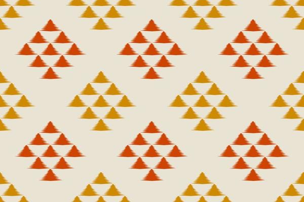 Geometric ethnic ikat seamless pattern in tribal. Indian style.