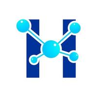 molécula h inicial vector