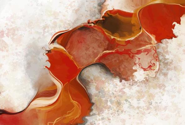 Ink, paint, abstract. Closeup of the painting. Colorful abstract painting background. Highly-textured oil paint. High quality details. Alcohol ink modern abstract painting, modern contemporary art.