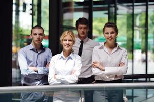 business people in a meeting at office photo