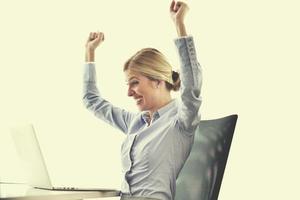 business woman at  office photo