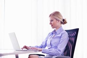 business woman at  office photo