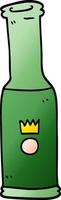 cartoon doodle bottle of pop vector