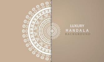 Luxury vector ornament template. Mandala. Great for invitation, flyer, menu, brochure, postcard, wallpaper, decoration, or any desired idea.