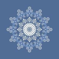 Flower Mandala. Vintage decorative elements. Oriental pattern, vector illustration. Islam, Arabic, Indian, turkish, pakistan, chinese, ottoman motifs and crytals color