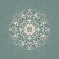 Flower Mandala. Vintage decorative elements. Oriental pattern, vector illustration. Islam, Arabic, Indian, turkish, pakistan, chinese, ottoman motifs and crytals color