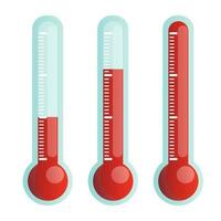 Thermometer vector graphic illustration