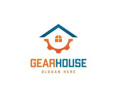 Gear House Logo vector