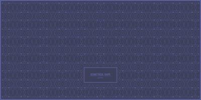 geometrical shape pattern with dark purple background vector