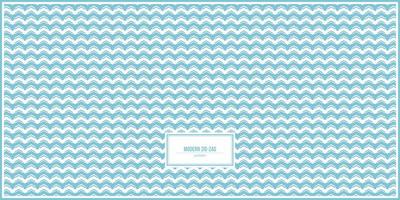 modern zig-zag pattern with light blue color vector