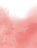 Pink abstract watercolor texture background vector